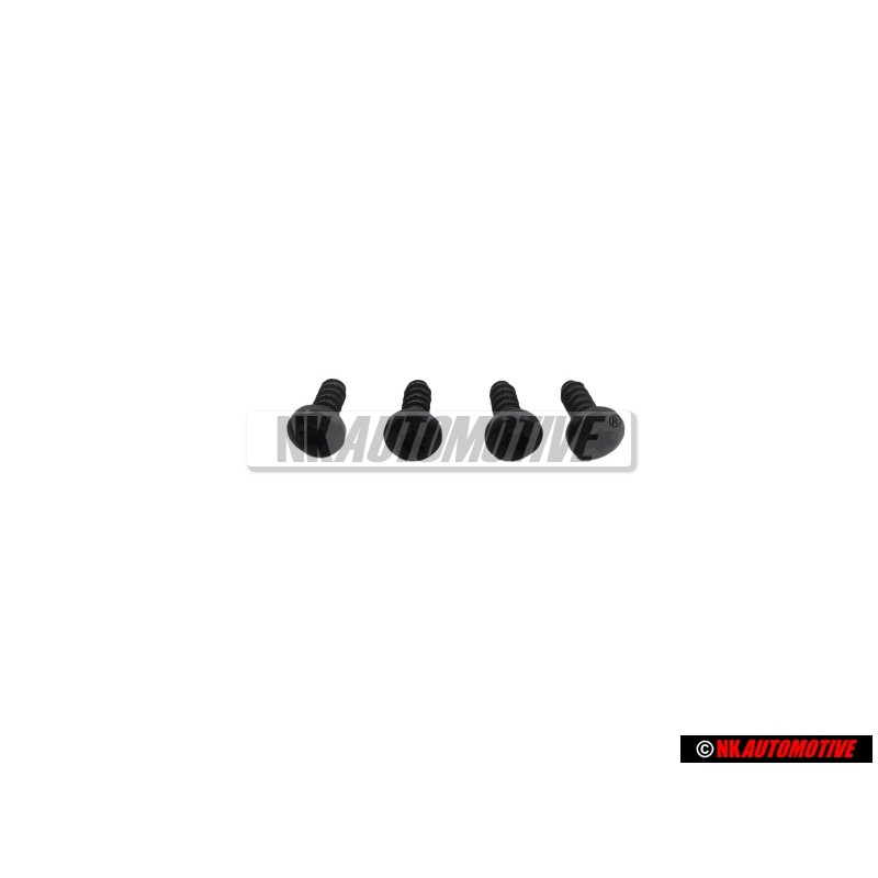 4x VW Originale Vite Lenticolare Lamiera - N 0139579