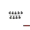 9x VW Originale Vite Testa Lenticolare - N 10416601