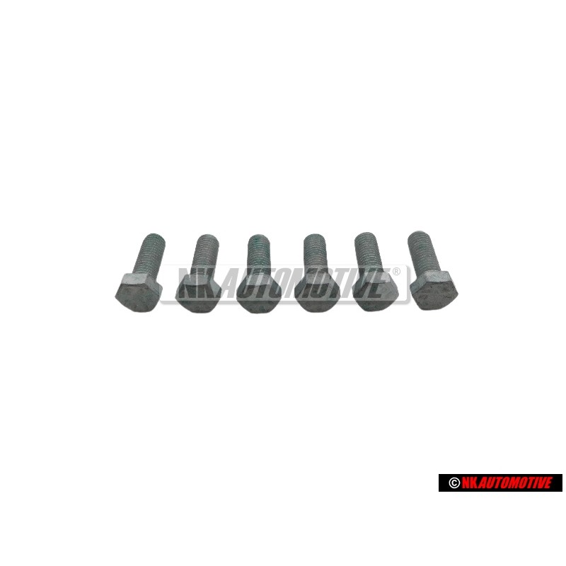 6x VW Originale Vite A Testa Esagonale - N 0402043