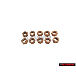 10x VW Originale Dado Esagonale - N 01100822