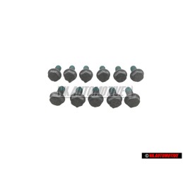 11x VW Originale Vite Testa Esag. 