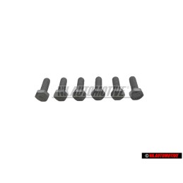 6x VW Originale Vite A Testa Esagonale - N 01021612