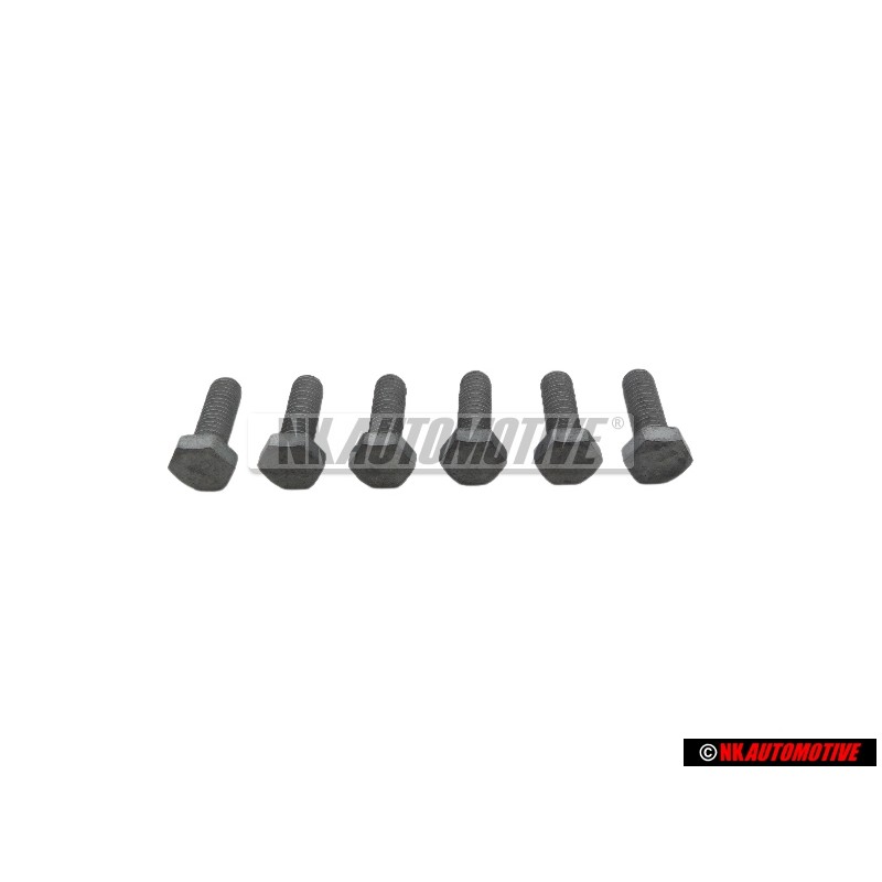 6x VW Originale Vite A Testa Esagonale - N 01021612