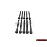 10x VW Originale Vite Cilindrica Con Testa Poligonale Interna - 049103385