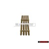 8x VW Originale Prigioniero Con Colletto - 026103400A