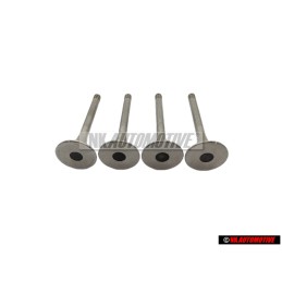 4x VW Originale Valvola Di Scarico - 053109611