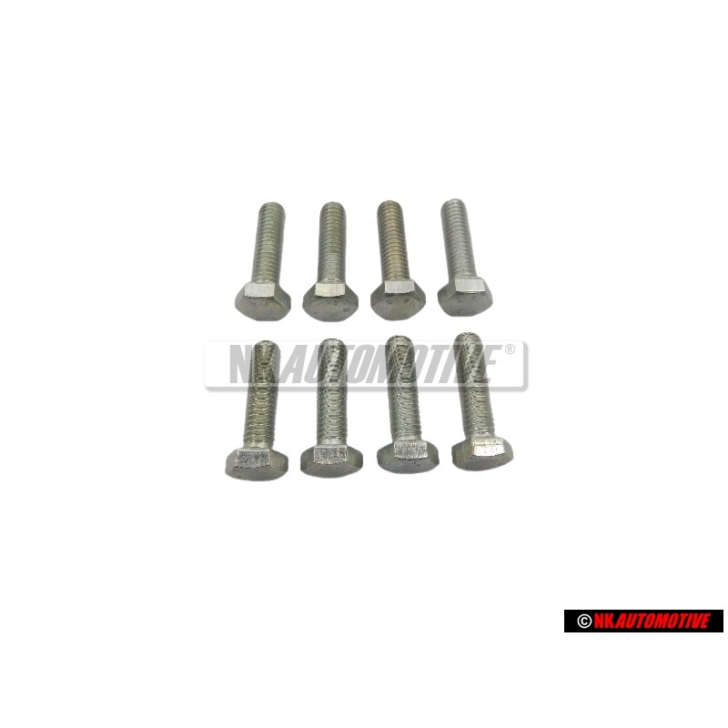 8x VW Originale Vite A Testa Esagonale - N 0102228