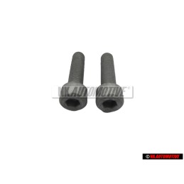 2x VW Originale Vite Cilindrica Con Testa Esagonale Interna - N 0147263