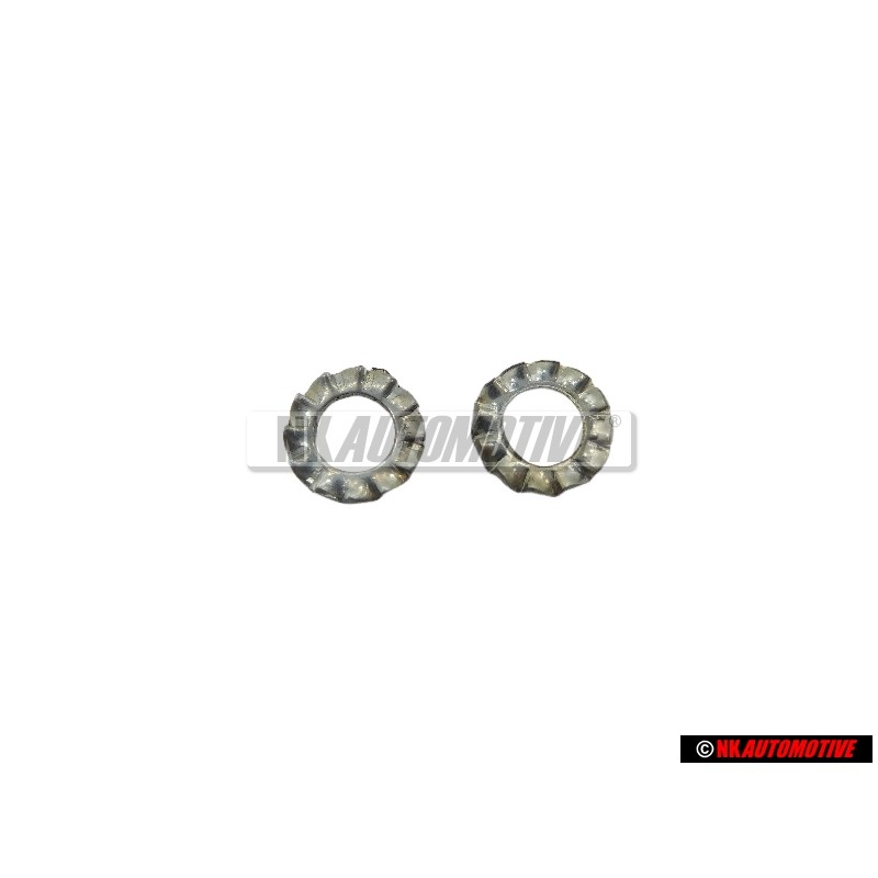 2x VW Originale Rondella Dentellata - N 0120973