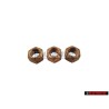 3x VW Originale Dado Esagonale, Autobloccante - N 90085001