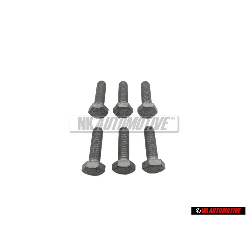 6x VW Originale Vite A Testa Esagonale - N 01021710