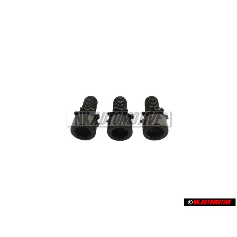 3x VW Originale Vite Cilindrica - 084141197