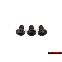 3x VW Originale vite testa lenticolare, autobloccante - N 90301403