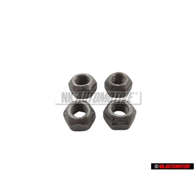4x VW Originale Dado Esagonale, Autobloccante - N 02214811