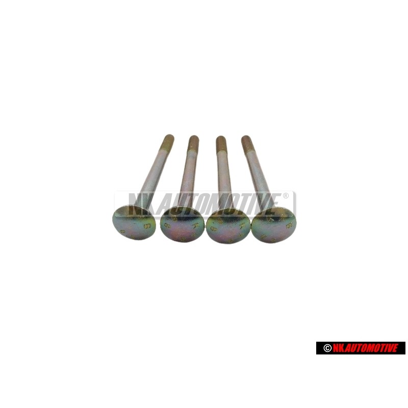 4x VW Originale Vite Testa Calotta - N 10016801