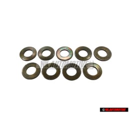 9x VW Originale Rondella Di Spessore - N 01152711