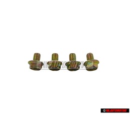 4x VW Originale Vite A Testa Esagonale - N 98911001