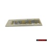 VW Originale 1.6 FSI Posteriore Logo Emblema Scritta Cromo - 1K0853675F 739