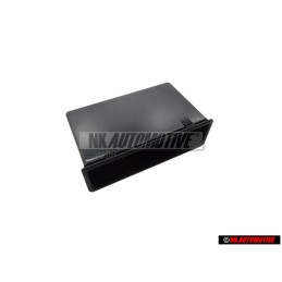 VW Originale Cassetto Posaoggetti Nero Satinato - 321857233 01C