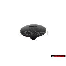 VW Originale Bottone Automatico Nero Satinato - 2H0867931 9B9