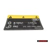 Audi Originale Etichetta Per Condizionatore - 8W0010515B