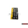 Audi Originale Etichetta Per Condizionatore - 8W0010515B