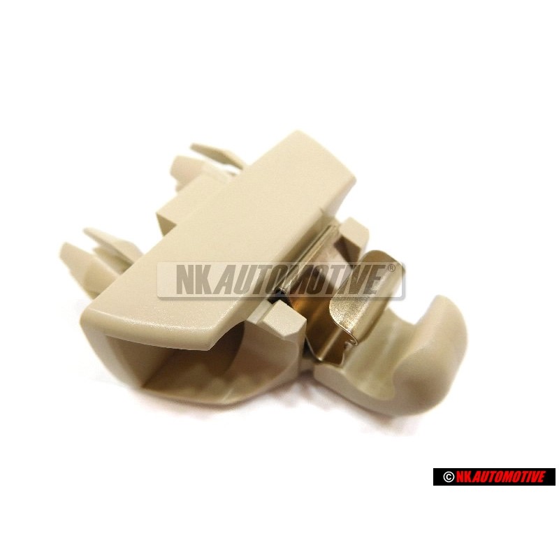 VW Originale Retainer For Sun Visor Corn Silk Beige - 1S0857561 95T