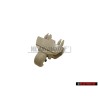 VW Originale Retainer For Sun Visor Corn Silk Beige - 1S0857561 95T