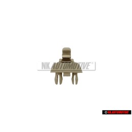 VW Originale Retainer For Sun Visor Corn Silk Beige - 1S0857561 95T