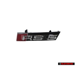 Audi Originale RS5 Fronte Logo Emblema Scritta Nero Cromo Rosso - 8T0853736B 2ZZ