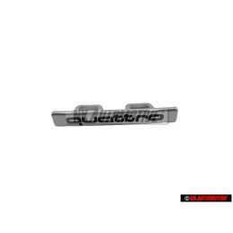 Audi Originale QUATTRO Fronte Logo Emblema Scritta Cromo - 4F9853736 2ZZ