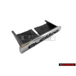 Audi Originale QUATTRO Fronte Logo Emblema Scritta Cromo - 4E0853736B 2ZZ