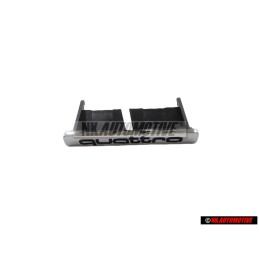 Audi Originale QUATTRO Fronte Logo Emblema Scritta Cromo - 4E0853736B 2ZZ