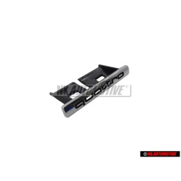 Audi Originale QUATTRO Fronte Logo Emblema Scritta Cromo - 4E0853736C 2ZZ