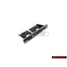 Audi Originale QUATTRO Fronte Logo Emblema Scritta Cromo - 4E0853736C 2ZZ