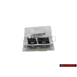 Audi Originale QUATTRO Fronte Logo Emblema Scritta Cromo - 4E0853736C 2ZZ