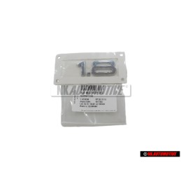 Audi Originale 1.8 Posteriore Logo Emblema Scritta Cromo - 8L0853743E 2ZZ