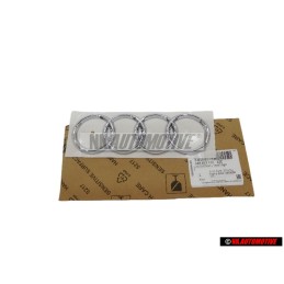 Audi Originale Anelli Posteriore Logo Emblema Simbolo Cromo - 4B5853742 2ZZ