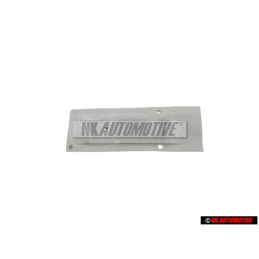 Audi Originale 1.8T Posteriore Logo Emblema Scritta Cromo - 8L0853743G 2ZZ