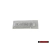 Audi Originale 1.8T Posteriore Logo Emblema Scritta Cromo - 8L0853743G 2ZZ