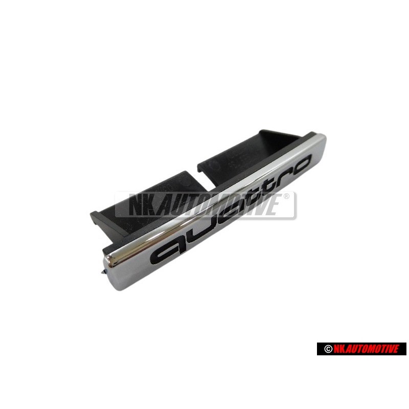 Audi Originale QUATTRO Fronte Logo Emblema Scritta Cromo - 4F0853736 2ZZ