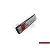 Audi Originale S-LINE Fronte Logo Emblema Scritta Cromo Rosso - 4F0853736A VUJ