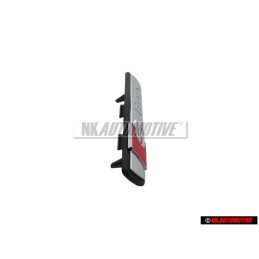 Audi Originale S-LINE Fronte Logo Emblema Scritta Cromo Rosso - 4F0853736A VUJ