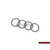 Audi Originale Anelli Posteriore Logo Emblema Simbolo Cromo - 8D5853742 2ZZ
