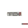 Audi Originale TDI Posteriore Logo Emblema Scritta Cromo Rosso - 8D5853737C 2ZZ