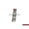 Audi Originale TDI Posteriore Logo Emblema Scritta Cromo Rosso - 8D5853737C 2ZZ