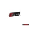 Audi Originale S4 Fronte Logo Emblema Scritta Nero Cromo Rosso - 8K0853736A 2ZZ