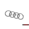 Audi Originale Anelli Posteriore Logo Emblema Simbolo Cromo - 4L0853742 2ZZ