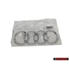 Audi Originale Anelli Posteriore Logo Emblema Simbolo Cromo - 4L0853742 2ZZ