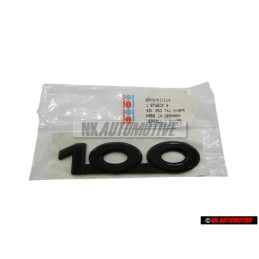 Audi Originale 100 Posteriore Logo Emblema Scritta Nero - 431853741A 2FA